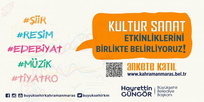 Kültür sanat etkinlikleri anketine yoğun katılım