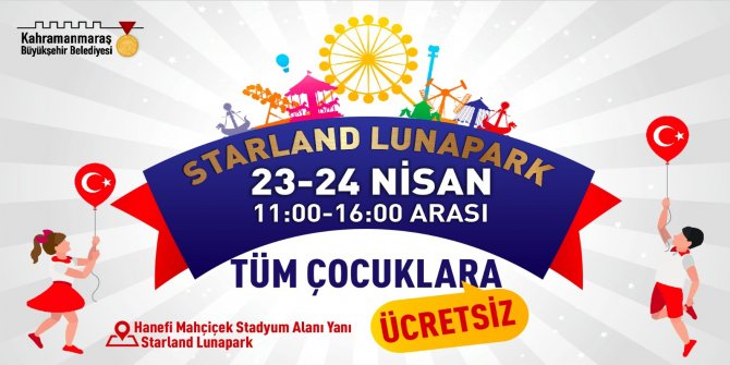Büyükşehir’den çocuklara 23 Nisan Hediyesi