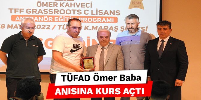 TÜFAD Ömer Baba Anısına Kurs Açtı