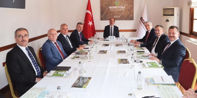 Başkan Güngör Tarım Şehirleri Birliği Toplantısına katıldı