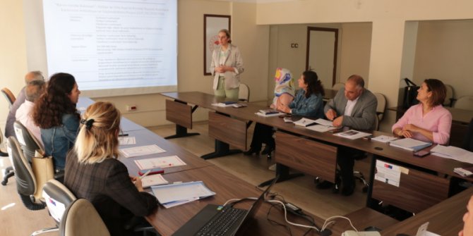 "Kimse Geride Kalmasın Projesi" kapsamında tanıtım ve eğitim toplantısı gerçekleştirildi