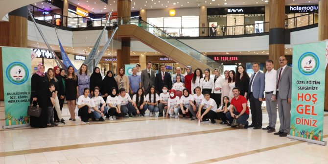 Kahramanmaraş'ta Özel Eğitim öğrencilerinden özel sergi