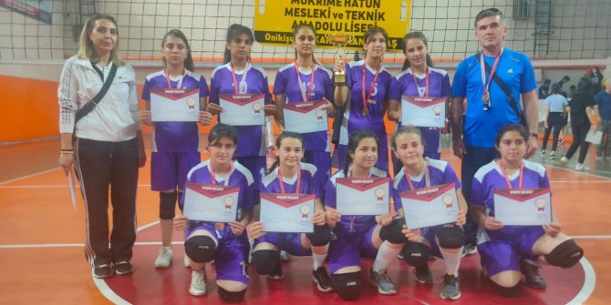 Kahramanmaraş’ta Mükrime Hatun MTAL şampiyon oldu