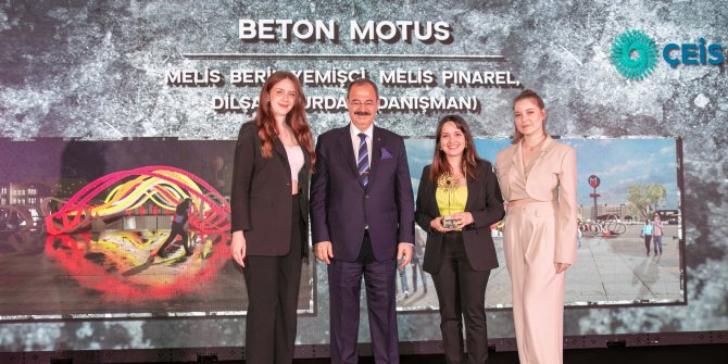 Çimentonun estetik kullanımları ödüllendirildi
