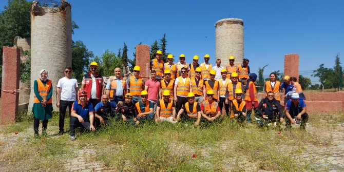 MEB AKUB İl Ekibi'ne “Hafif Arama Kurtarma Eğitimi” verildi
