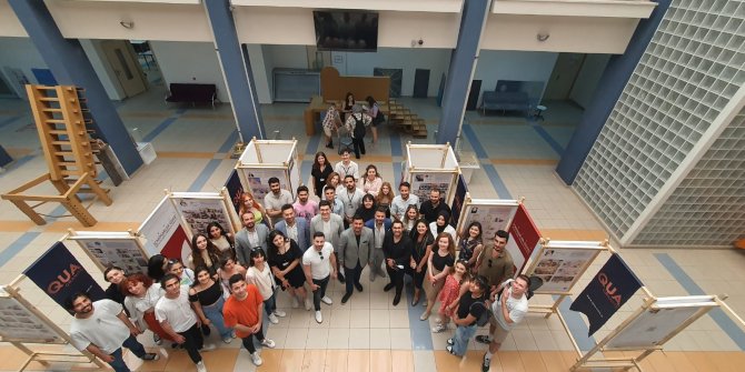 QUA Granite Dünya İç Mekanlar günü kapsamında Akdeniz Üniversitesi İç Mimarlık Bölümü mezunları ve öğrencileri ile buluştu