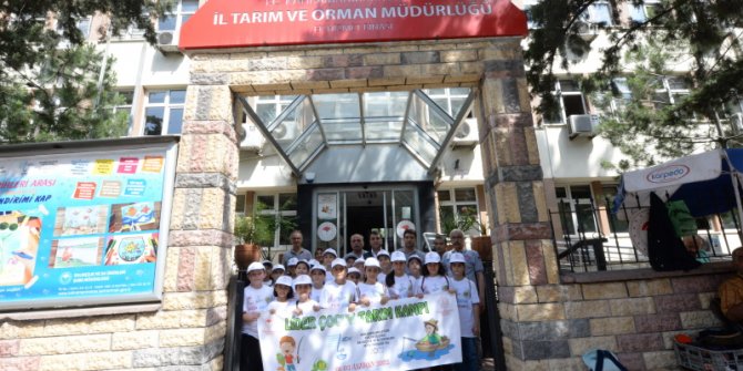 Kahramanmaraş’ta Lider Çocuk Tarım Kampı başladı