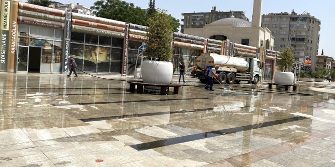 Kahramanmaraş'ta toz taşınımına müdahale