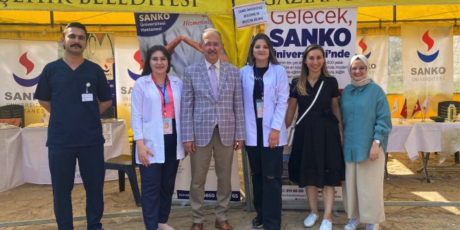 SANKO Üniversitesi “Sağlıklı Yaşam Festivali”nde