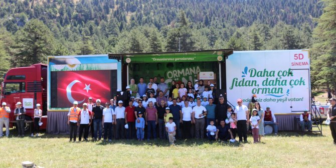 Başkonuş Yaylası'nda "Çay Sizden, Yemek Bizden" yıl sonu etkinliği