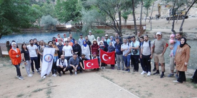 Kahramanmaraş'ta Doğa Yürüyüşü Yaz Eğitimi Kursu yapıldı