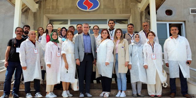 Tekstil öğretmenleri SANKO Tekstil’de işbaşı eğitimine katıldı