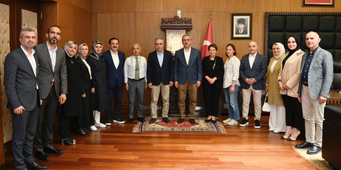 Başkan Güngör, Cumhurbaşkanı Başdanışmanlarını makamında ağırladı