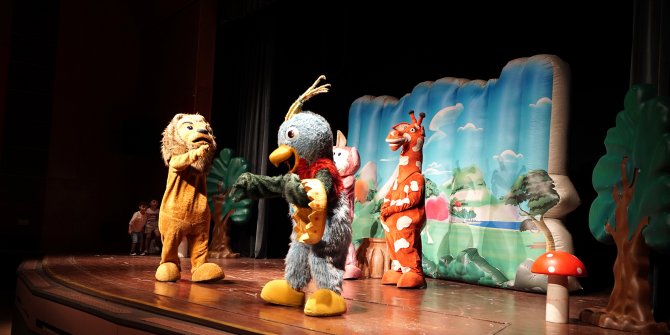 Çocuklar ‘Ormanlar Kralı Aslan’ı çok sevdi