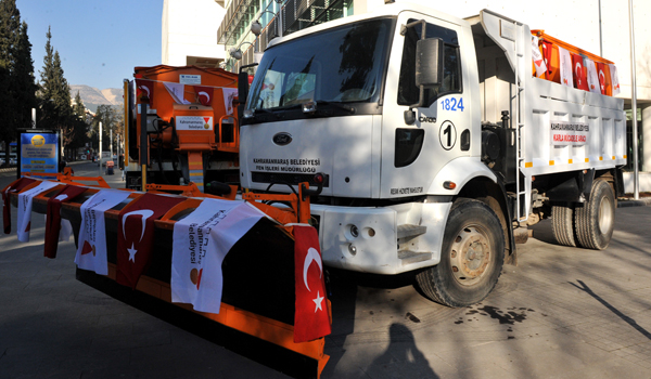 KARLA MÜCADELE İÇİN YENİ ARAÇLAR ALINDI