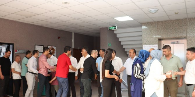 Kahramanmaraş İl Millî Eğitim Müdürlüğü'nde bayramlaşma yapıldı