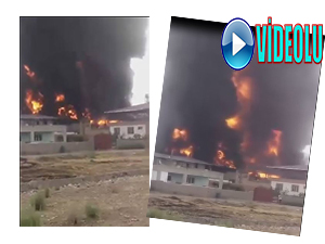 KÖPÜK FABRİKASINDA YANGIN! MADDİ HASAR VAR