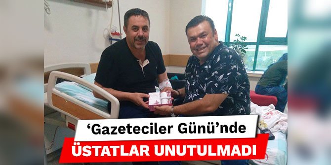 ‘Gazeteciler Günü’nde üstatlar unutulmadı