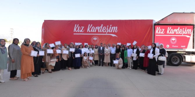 Kız Kardeşim Projesi eğitim programı Kahramanmaraş’ta düzenlendi