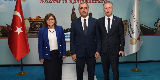 Başkan Güngör, Gaziantep Valisi Gül ve GBB Başkanı Şahin’i ağırladı