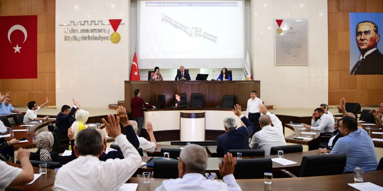 Kahramanmaraş'ta Ağustos ayı Olağan Meclis Toplantısı gerçekleştirildi