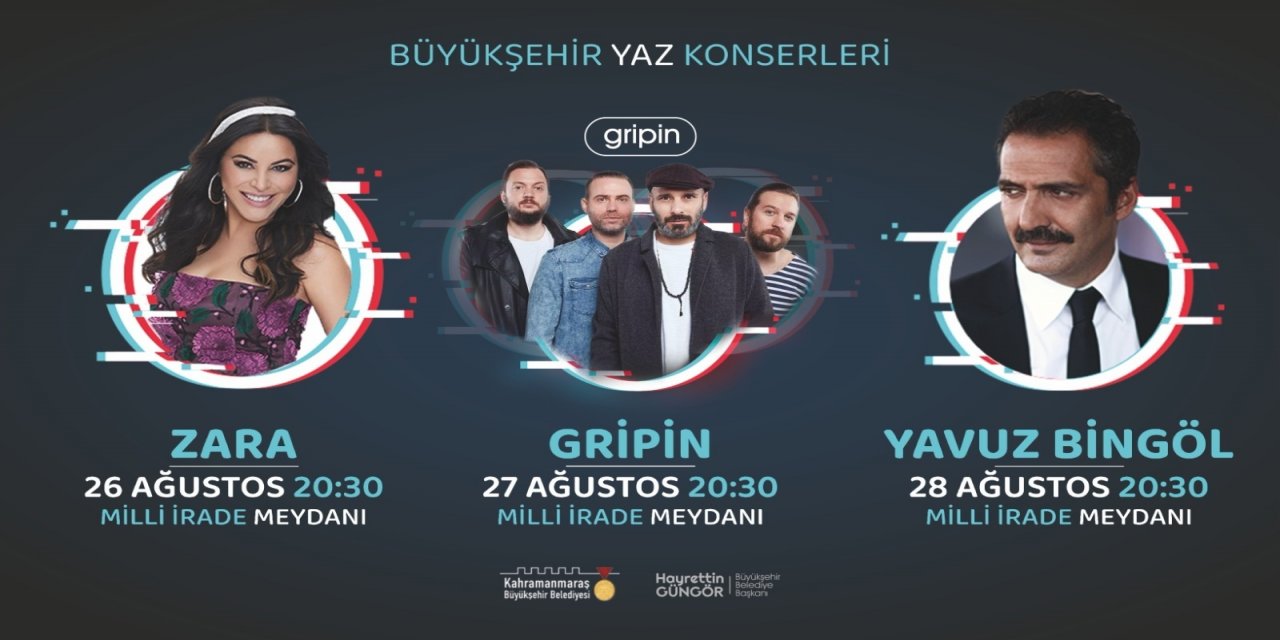 Kahramanmaraş Büyükşehir Yaz Konserleri devam ediyor!