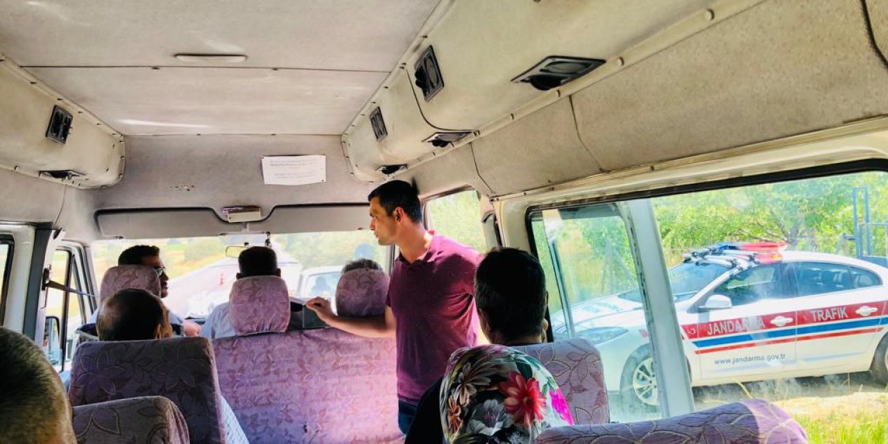 Kahramanmaraş’ta jandarma ekiplerinden sivil denetim