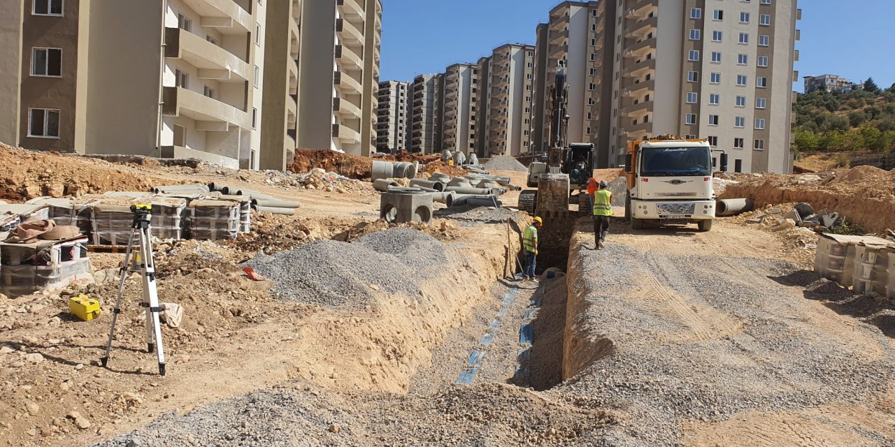 Kahramanmaraş’ta toplu konut projesinin altyapısı tamamlandı
