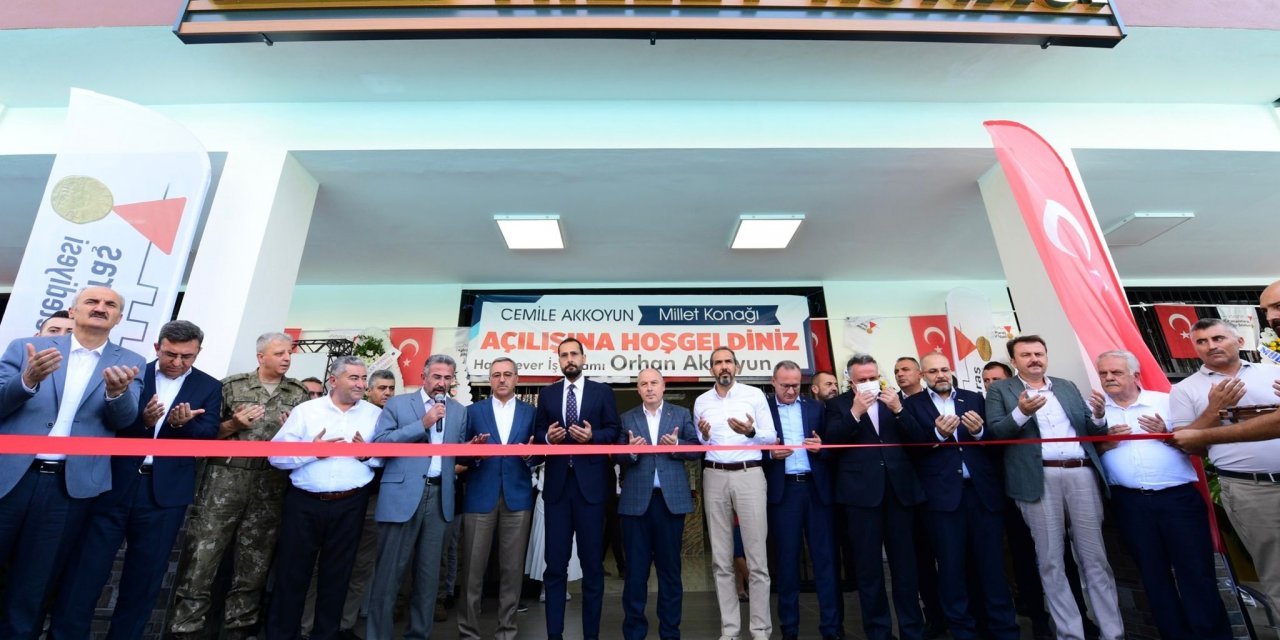 Güngör: Cemile Akkoyun Millet Konağı hayırlı olsun