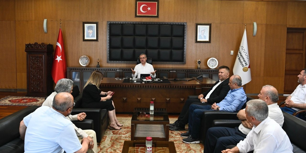 Muhtarlardan Başkan Güngör’e teşekkür ziyareti