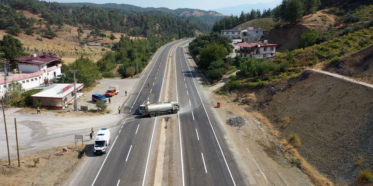 Kahramanmaraş jandarmadan trafik kazası tatbikatı
