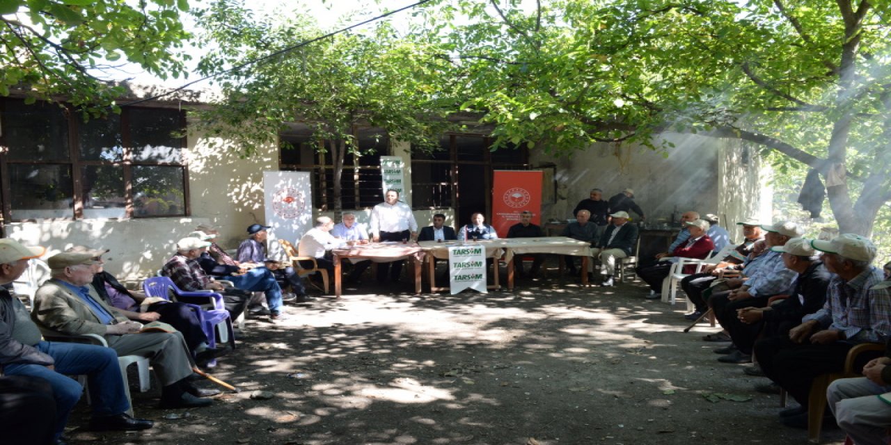 Kahramanmaraş İl Tarım ve Orman Müdürlüğü Mahalle Toplantılarına devam ediyor