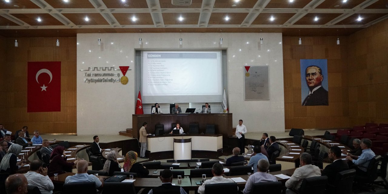 Kahramanmaraş Büyükşehir Belediyesi Olağan Meclisi toplandı