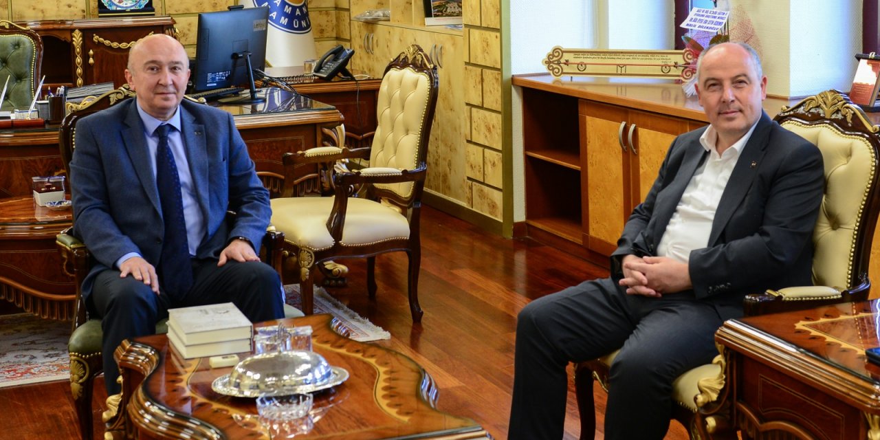 Kahramanmaraş Valisi Coşkun’dan, Rektör Yasım’a hayırlı olsun ziyareti