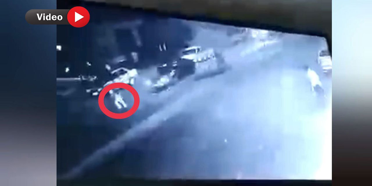 Kahramanmaraş’ta trafik kazası kamerada