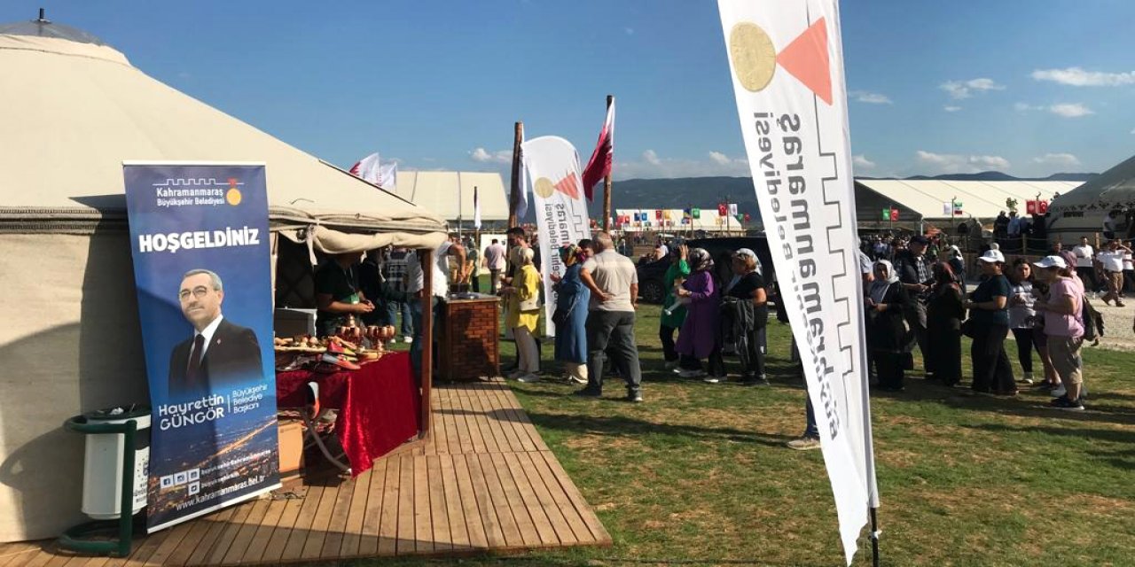 Dünya Göçebe Oyunları’na Kahramanmaraş lezzetleri damga vurdu