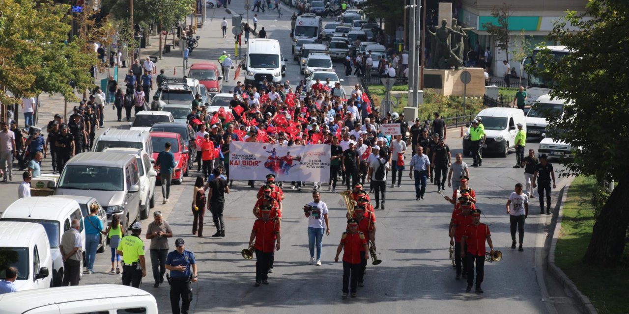 Kahramanmaraş’ta Amatör Spor Haftası etkinlikleri başladı