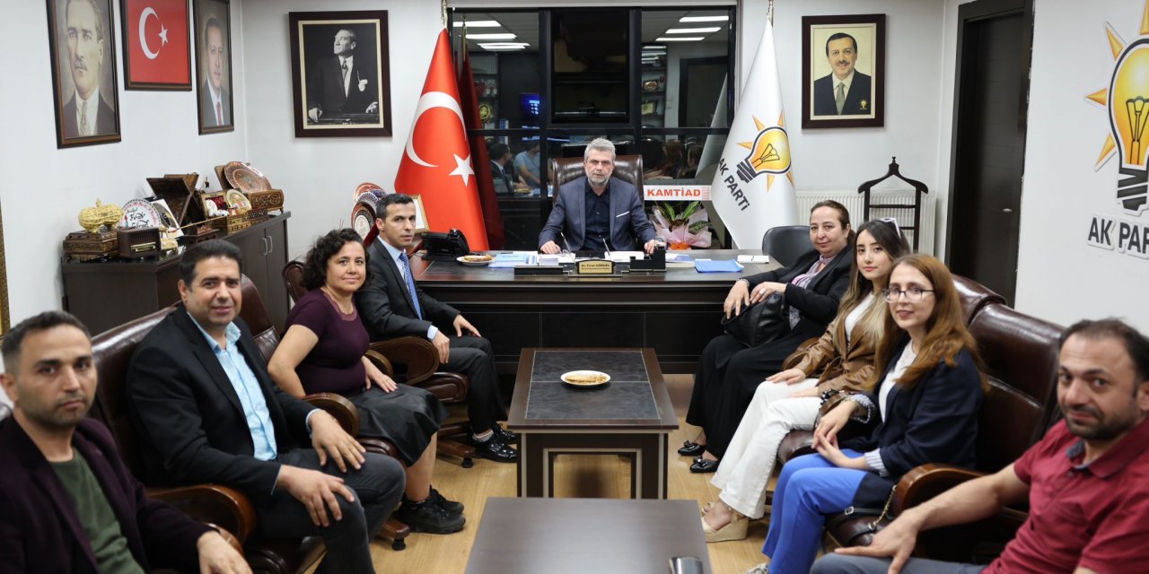 KAMTİAD Başkanı Işık ve Yönetiminden Başkan Görgel’e ziyaret