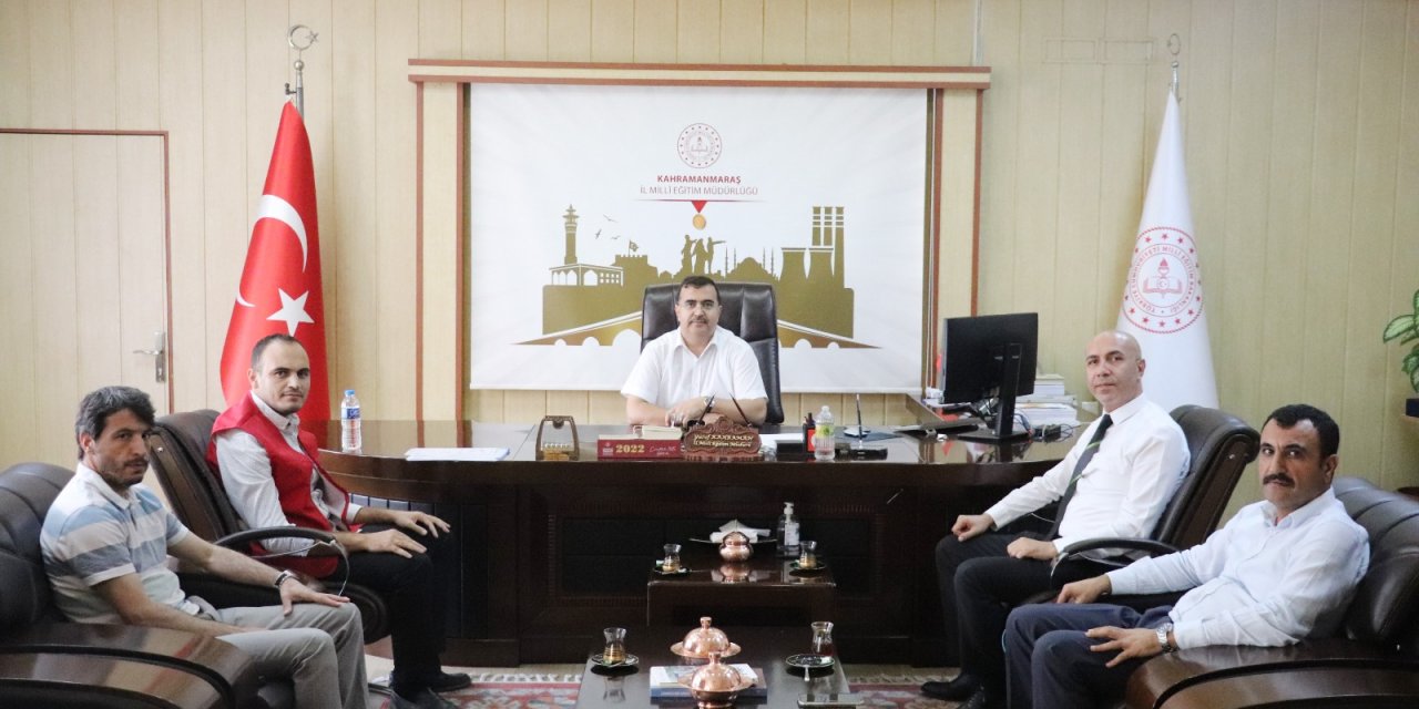 Kahramanmaraş Milli Eğitim Müdürlüğü ile Kızılay arasında iş birliği