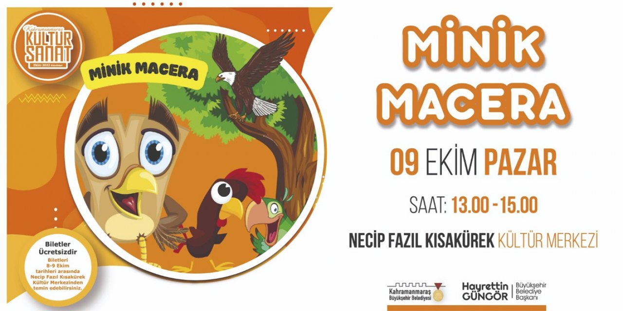 “Minik Macera” minik izleyicilerini bekliyor