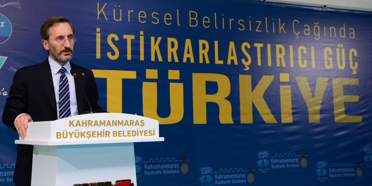 İletişim Başkanı Altun: Türkiye mazlum coğrafyalara umut oluyor