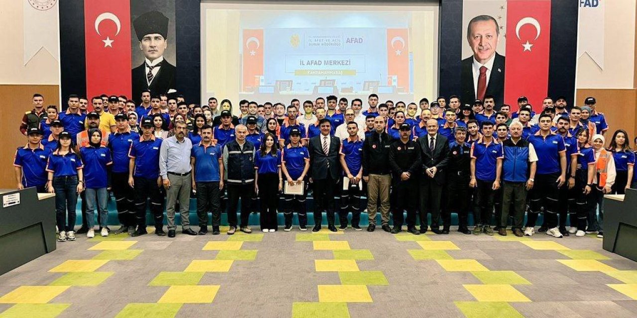 Kahramanmaraş AFAD’da 116 personel göreve başladı