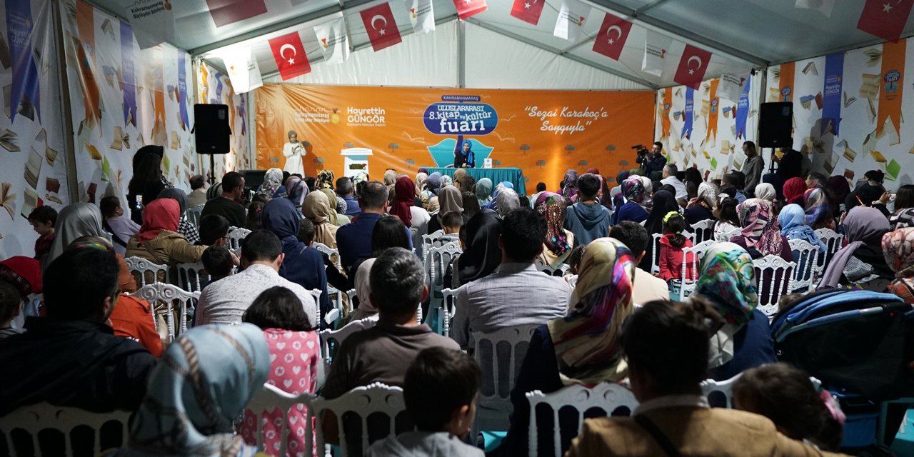 Yazar Tongar Kahramanmaraş Kitap Fuarı’nda okurlarla buluştu