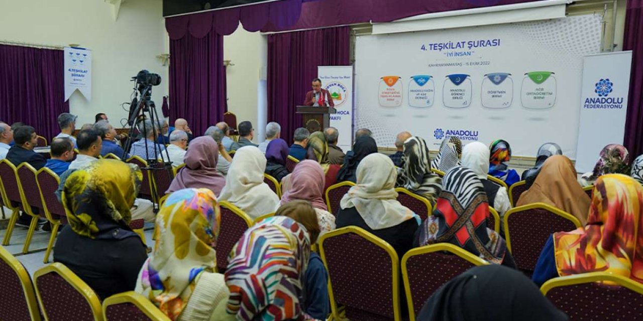 4.Teşkilat Şurası Kahramanmaraş’ta başladı