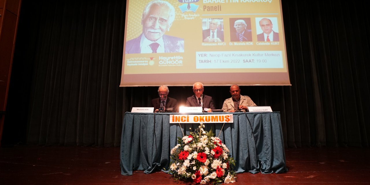 Yol arkadaşları Bahaeddin Karakoç'u anlattı