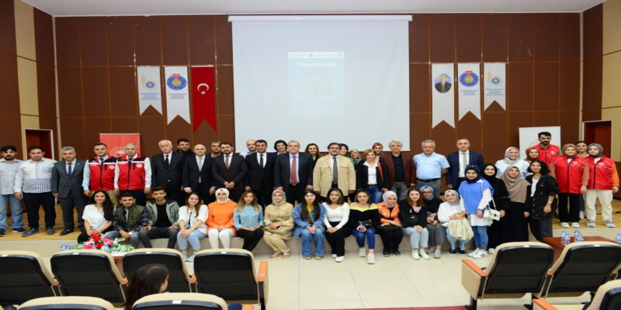 Kahramanmaraş'ta 'Dünya Gıda Günü' konferansı düzenlendi