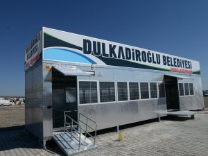 Mobil kurban kesimhanesi hizmete hazır