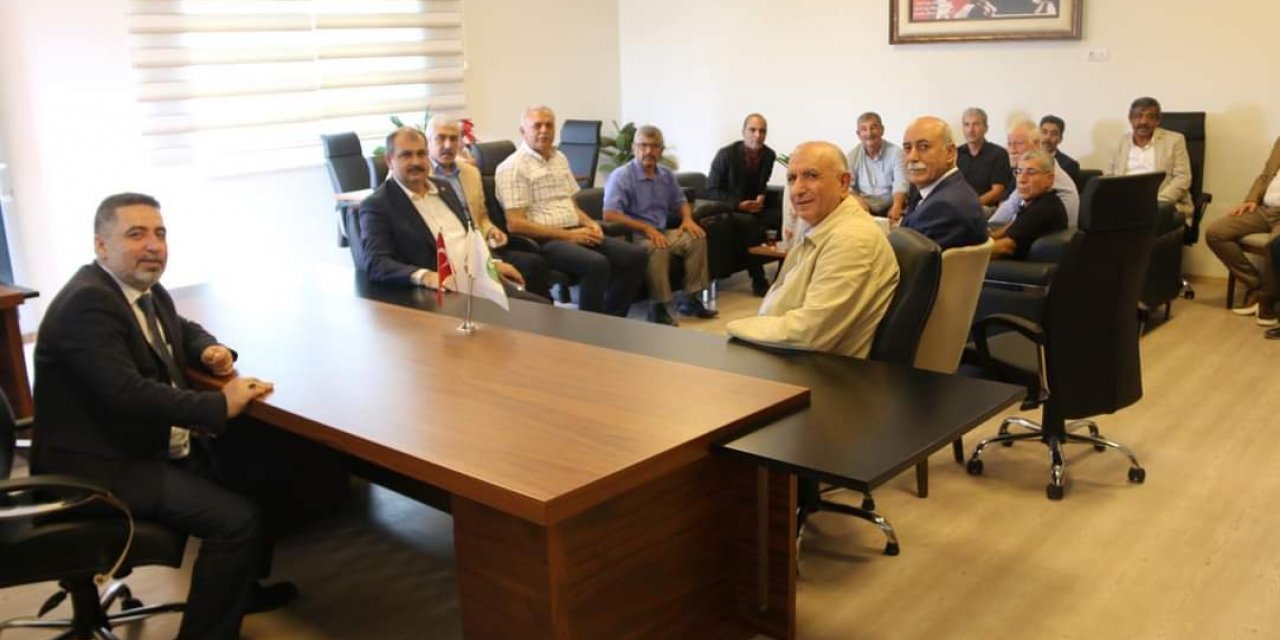 OSKADER, Baro Başkanı seçilen Kahramanmaraşlı Karakoç’u ziyaret etti