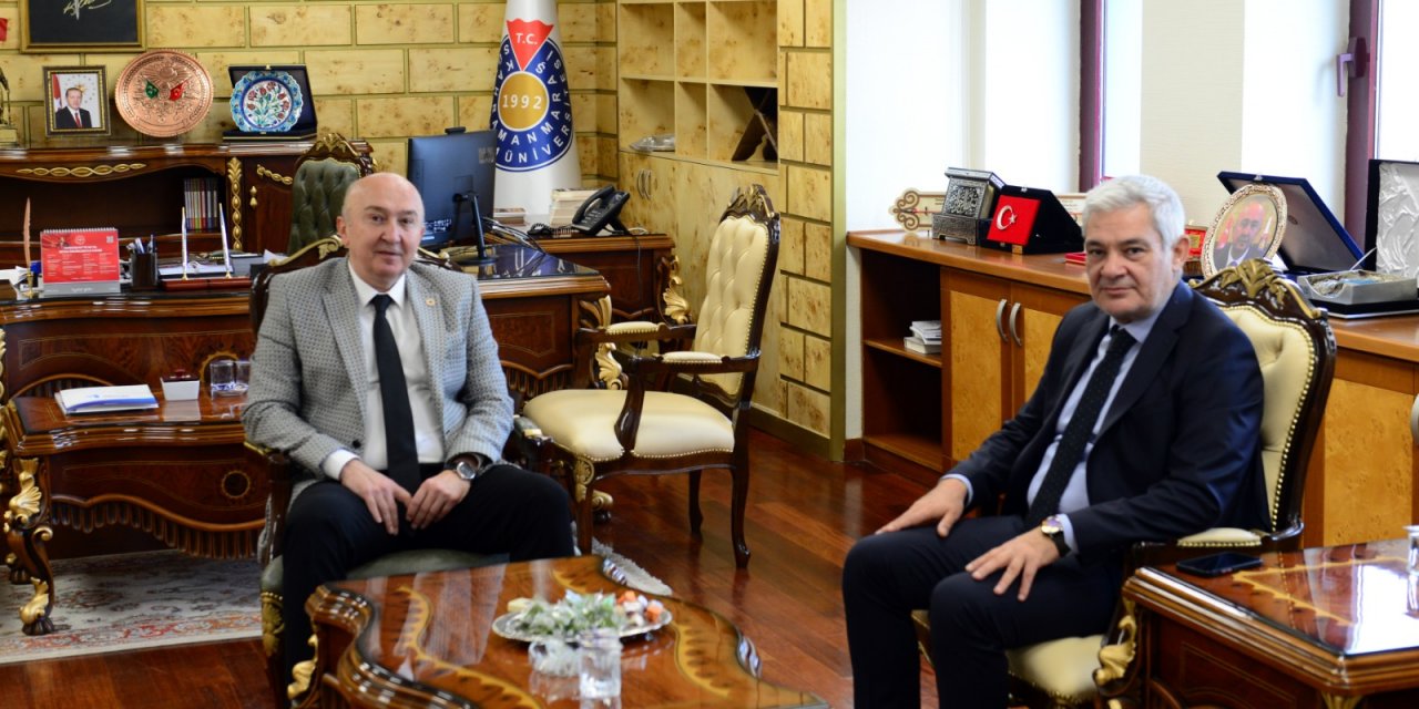 İl Sağlık Müdürü Öksüz’den Rektör Yasım’a Ziyaret