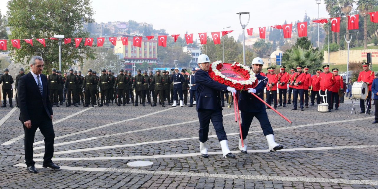 Gazi Mustafa Kemal Atatürk Kahramanmaraş’ta Törenle Anıldı